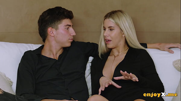 Naughty Miss demonstrates her talents.Horny housewife provides a BJ to her visitor in the kitchen, a mischievous and super-steamy gonzo porn scene!