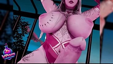 Japanese trans woman with a large penis being sensual