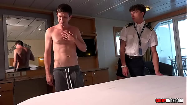 Download Video - Jack Valor fucking Mickey Knox on a cruise &ndash; The Boatboy Buttfuck