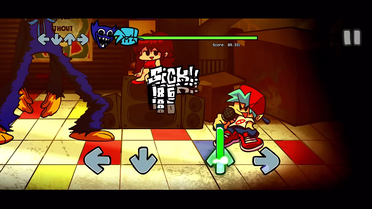 Fnf vs Huggy wuggy redux gameplay