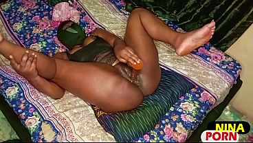 Africa Slut Dose dildo and a good Doggy cum shot