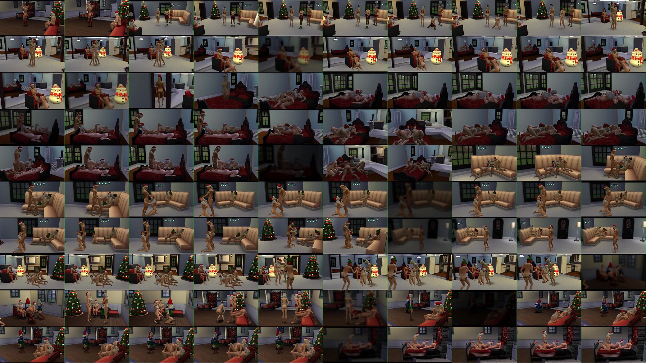 Sims 4 orgia natal 预览图