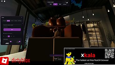 Roblox Ebony Bitch gets Fucked in Roblox Condo 11 min