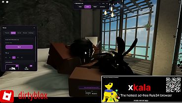 Roblox Ebony Bitch gets Fucked in Roblox Condo