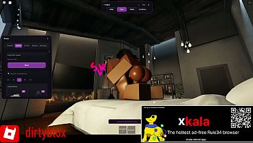 Roblox Ebony Bitch gets Fucked in Roblox Condo