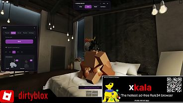 Roblox Ebony Bitch gets Fucked in Roblox Condo