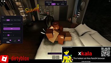 Roblox Ebony Bitch gets Fucked in Roblox Condo