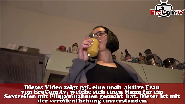 young german submissive teen suck cock in front of femdom girlfriend
