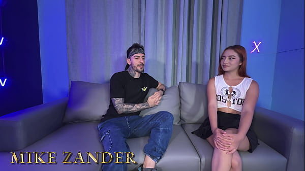 Mikezander - Beautiful latina presents her first casting and lets me taste her tight pussy