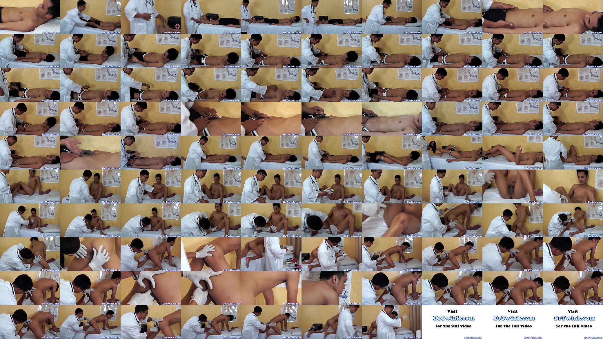 Young asian doctor anally fingering twink 预览图