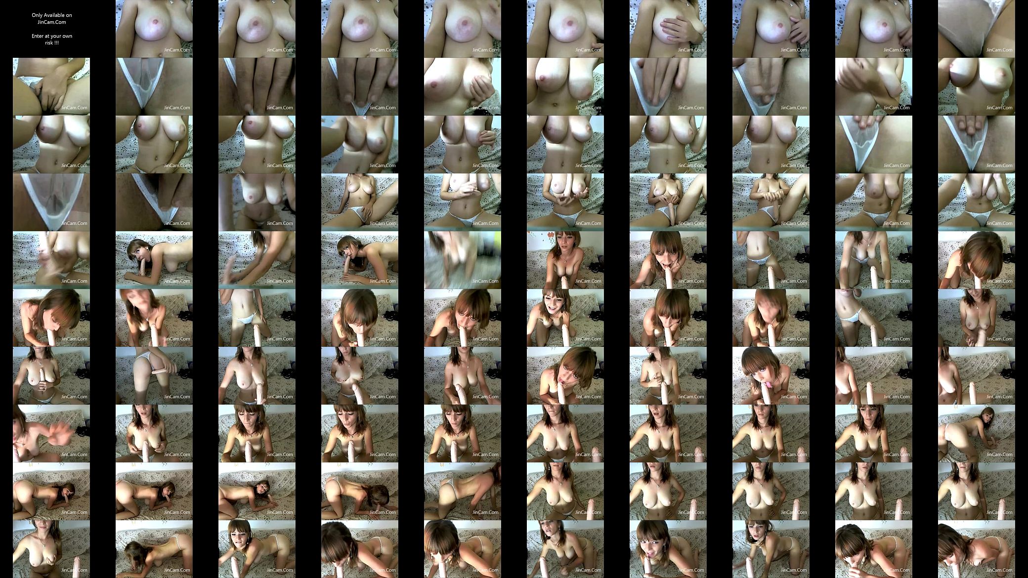 Bigboob camgirl sucking toy cock 预览图
