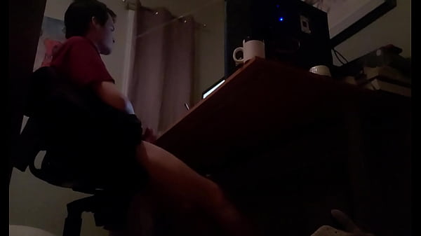 neighbor caught him jacking off