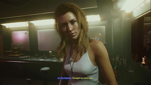 cyberpunk nude blonde girl uncensored