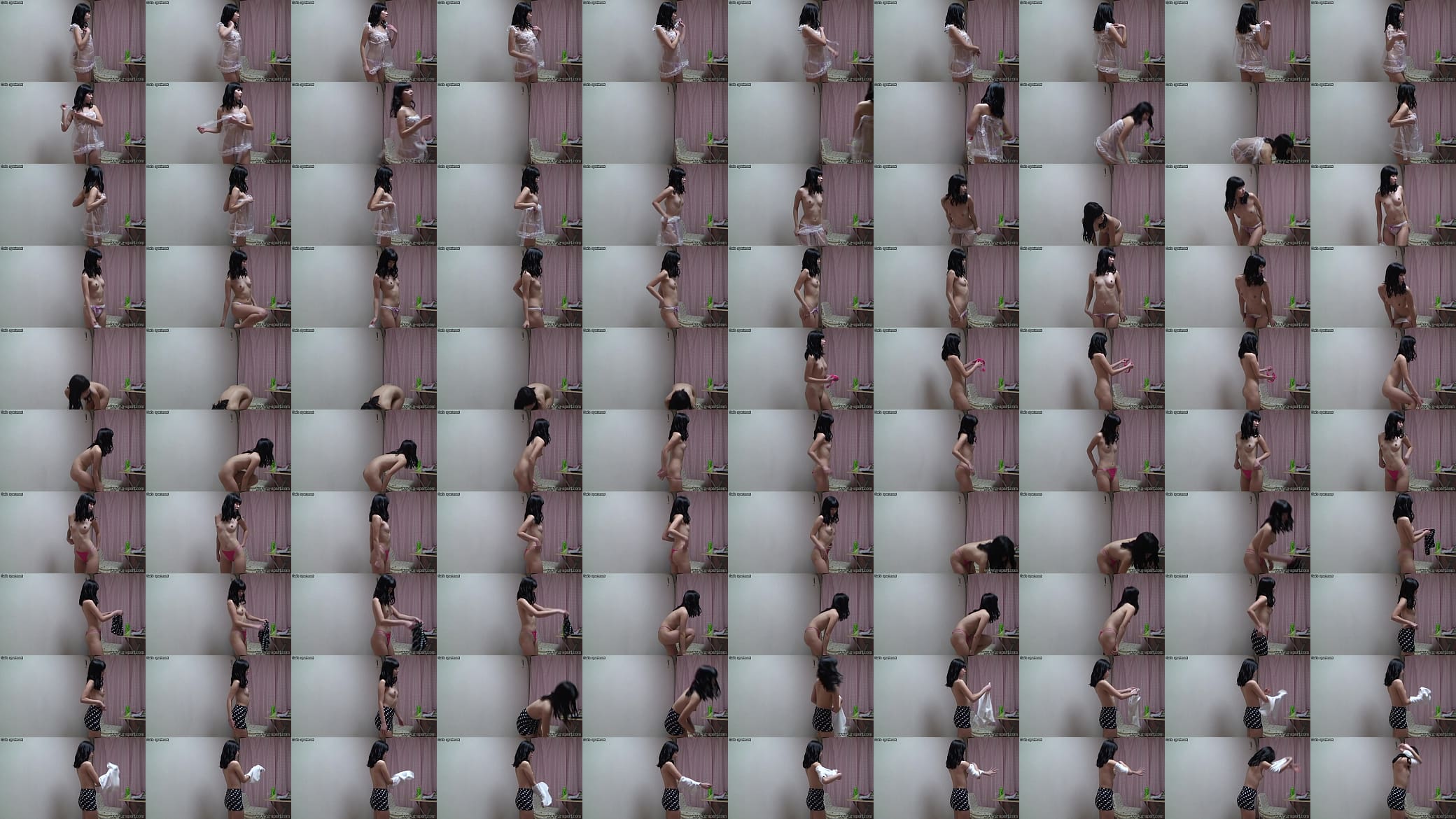 Japanese petit girl takes off lingerie 预览图