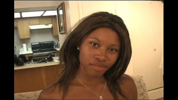 Hot black girl handling a big cock