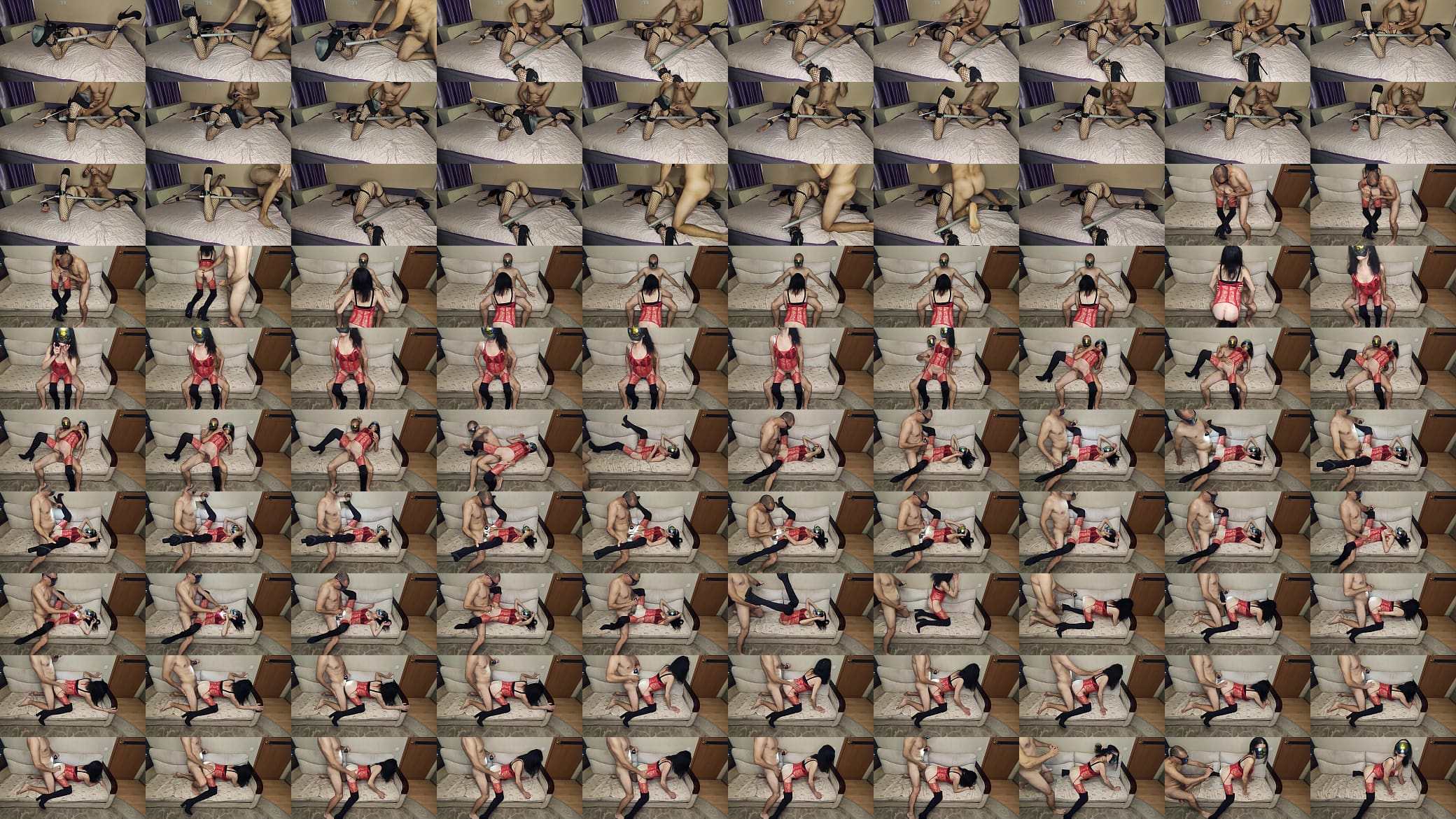 Bondage and passion sex with skinny wife 预览图