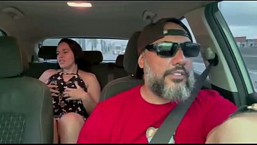 I asked the Uber driver to take me to the motel. I gave him a nice pink pussy.