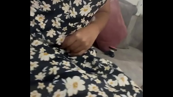 Sexy brunette in a white dress.