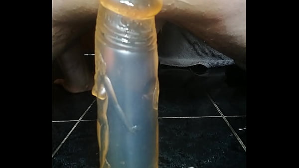 Download Video - i fuck my anal-cunt with a fat dildo&period; Deep juicy gay solo dildo fuck