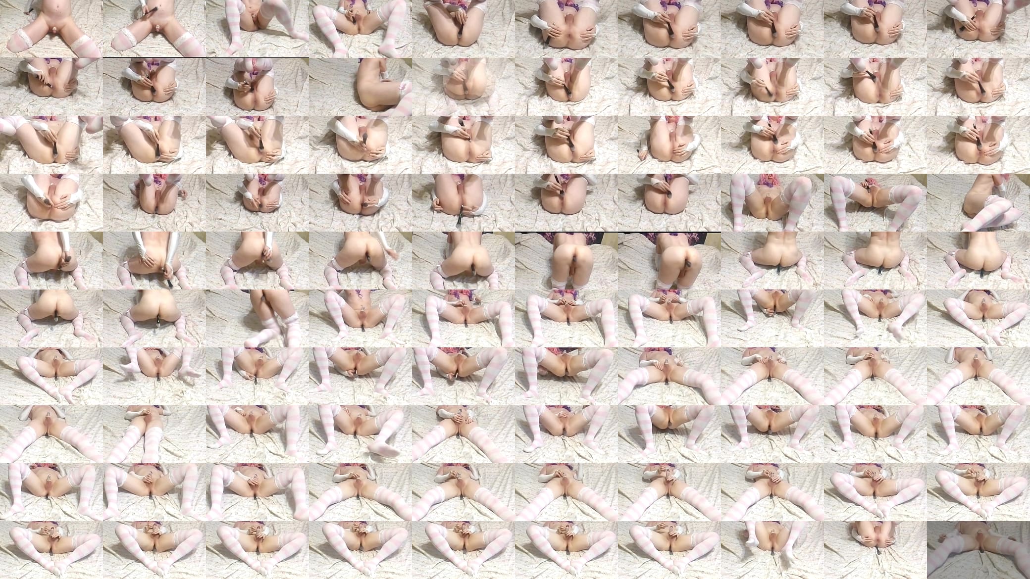 [EroNekoKun] - My Cat&#039;s Paws 6 Brush Anal Masturbation: 预览图