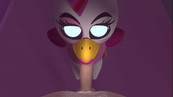 Glamrock Chica Fait Une Pipe