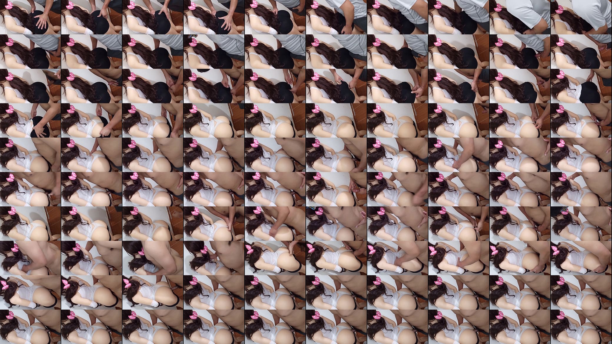 Stepdaughter enjoys intense sex when I put it in her virginal pink anus (18 ) 预览图