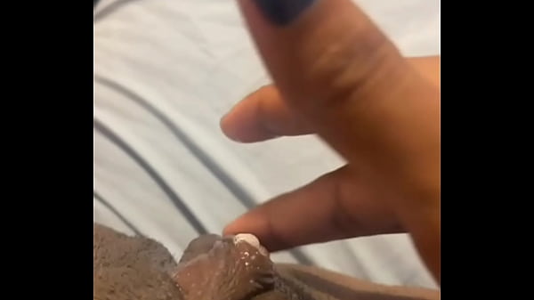 Crazy negrita deseando en su culo