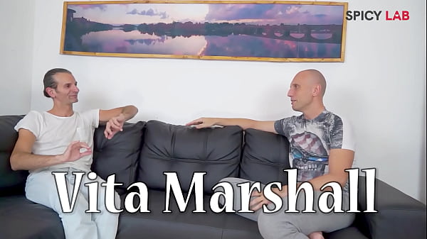 Squirting service with hot brunette and her small tits