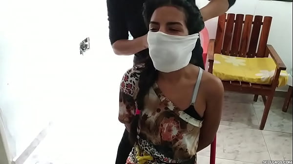 Download Video - Aggressive Lesbian Foot Worship Of Gagged Girl Feet