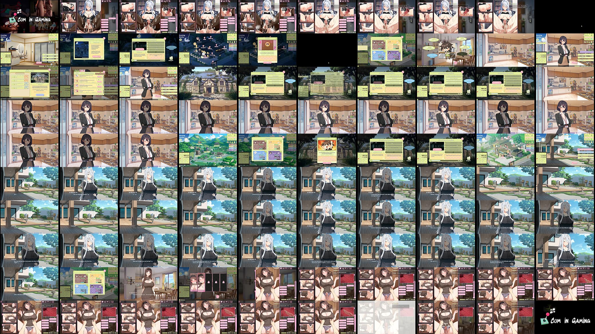 Summer Clover [ HAREM HENTAI GAME ] Ep.26 Step SIBLINGS LOVE STORY ! 预览图
