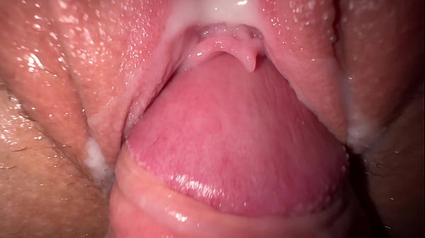 I fucked my horny stepsister, tight creamy pussy and close up cumshot