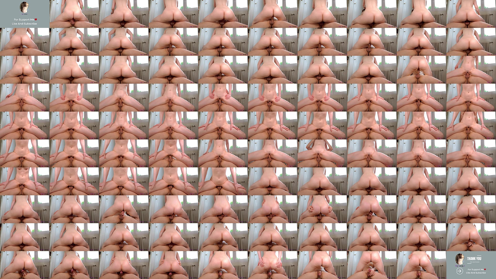 he cums 3 times!! huge dripping anal cumshot for squirting teen 预览图