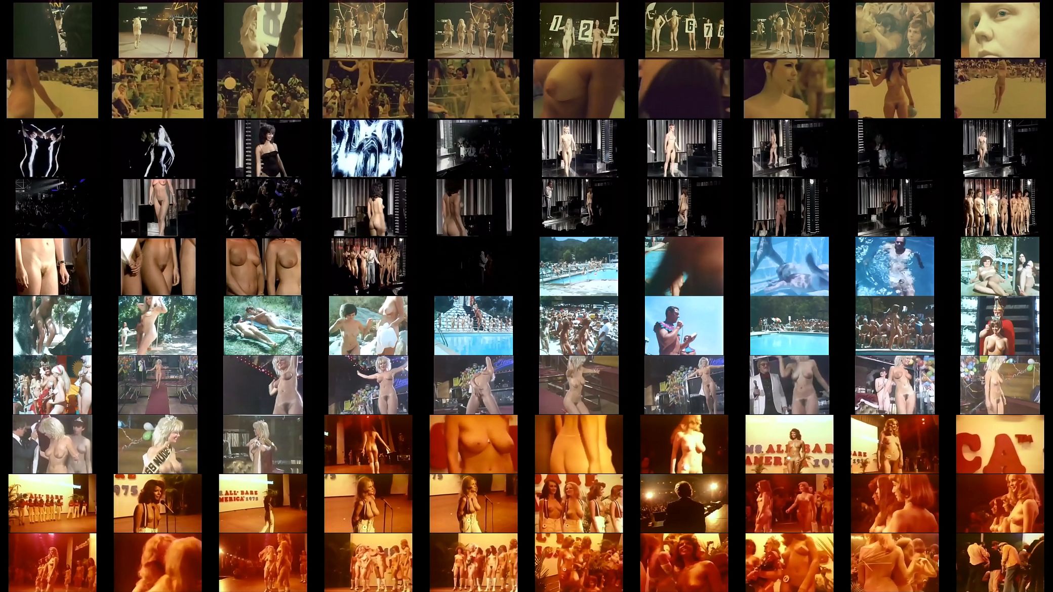 Vintage Nudist Paegent Compilation 预览图