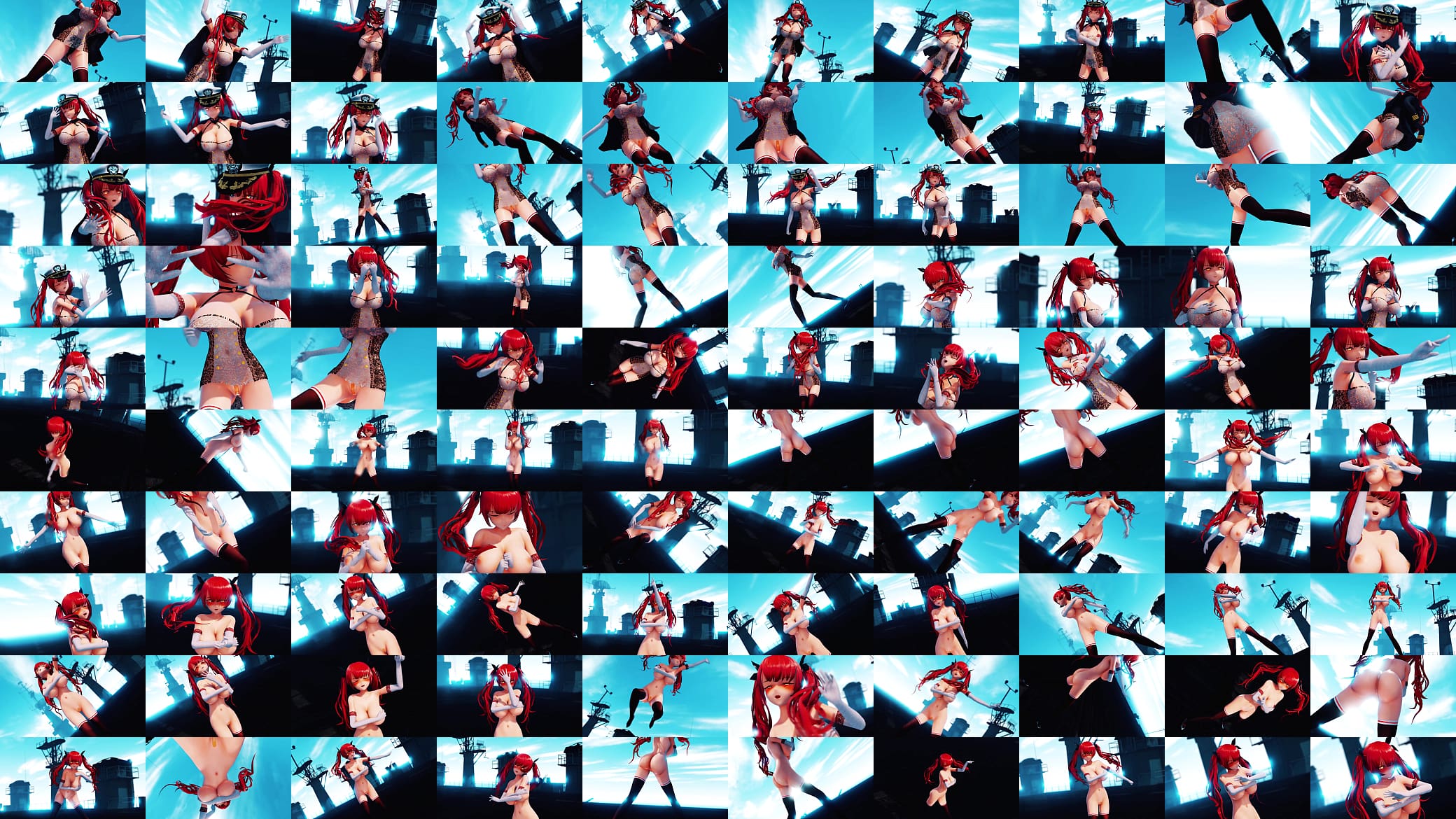 MMD R18 Honolulu  HIBANA 预览图