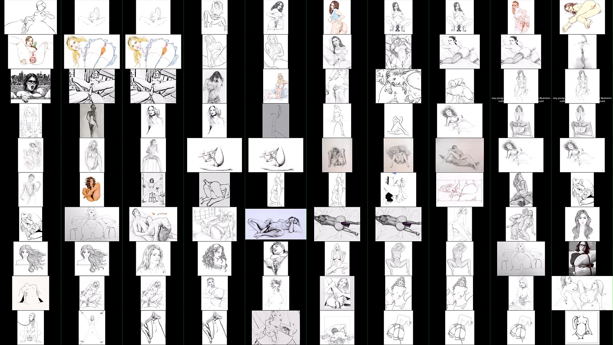 beautiful drawings of naked women 预览图