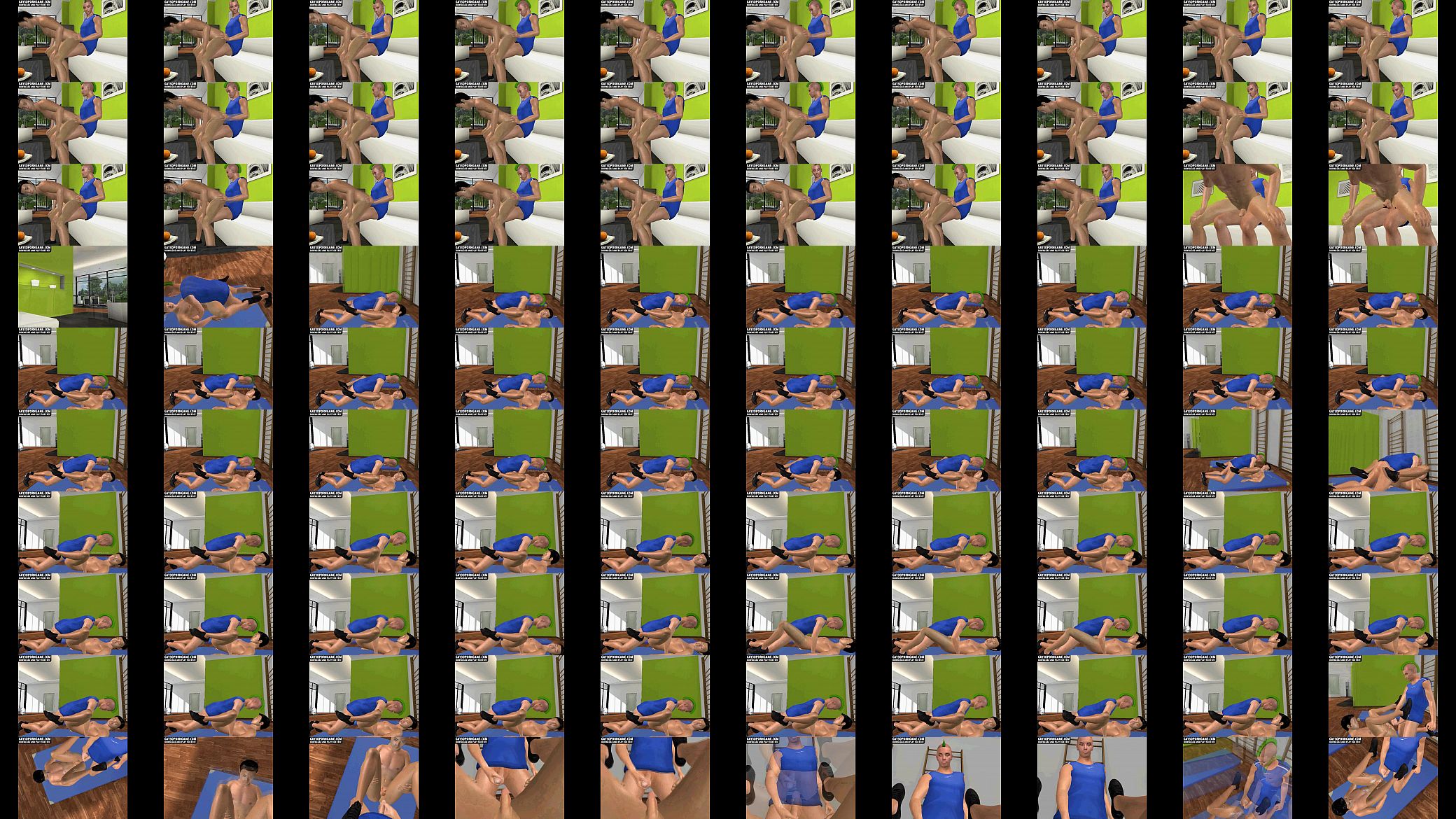 3D cartoon stud getting fucked anally by a punk rocker 预览图
