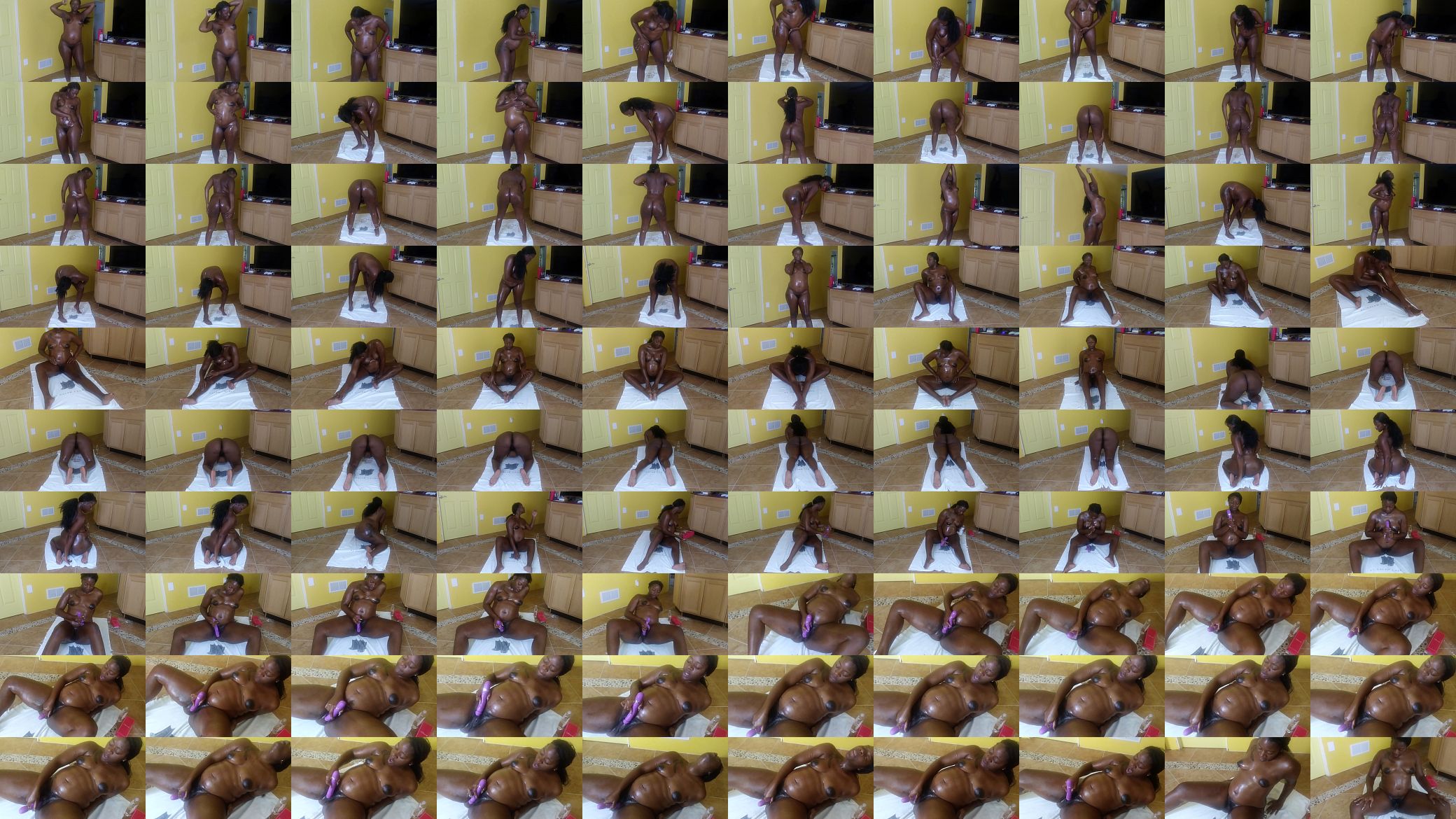 Oiled up stretches part 2 预览图