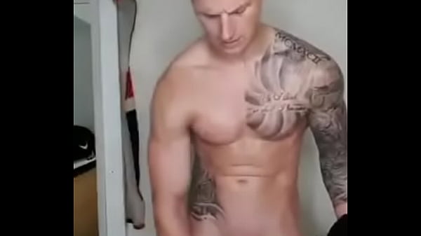 Cute big cock masturbates