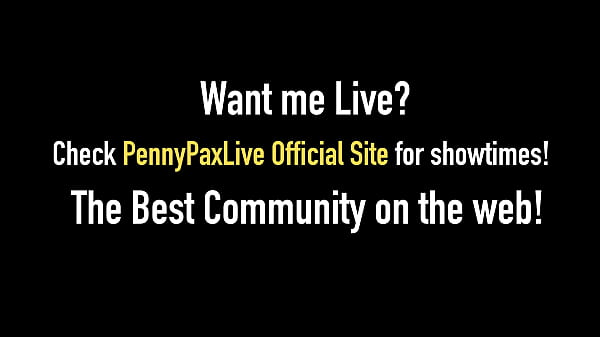 A Sexy Redhead Beauty Named Penny Pax Strips Off To Spank Herself!