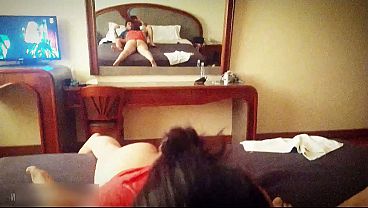 Delicious blowjob in a hotel from my best friend's husband
