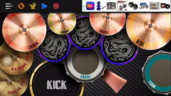 สาวซิ่งวัยจ๊าบ - ดอกฟ้า เพชรมุกดา ตัดเฉพาะจังหวะตีกลองหมอลำ Rear Drum