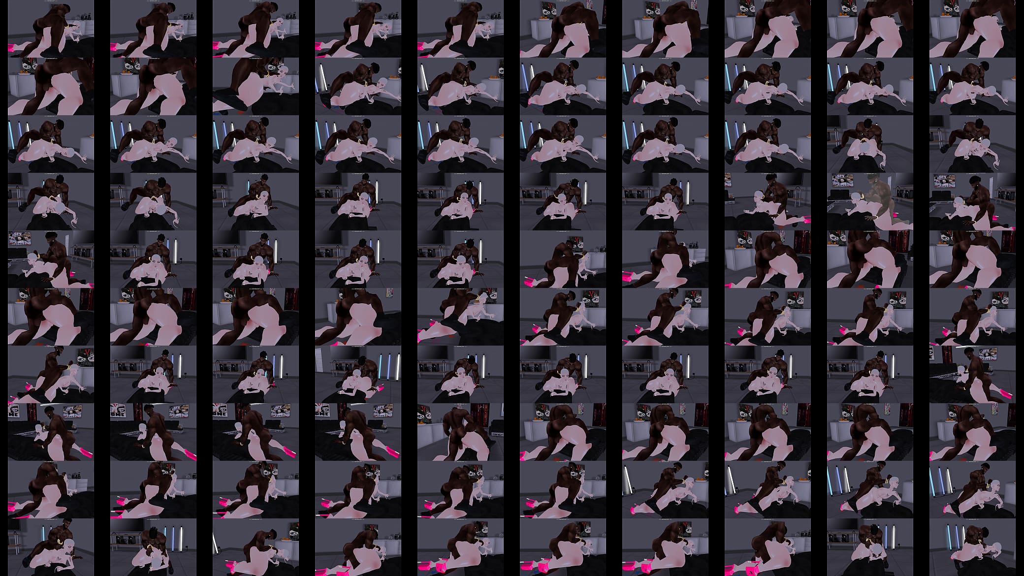 Fat ass femboy bein fucked by Black 2/2 IMVU 预览图