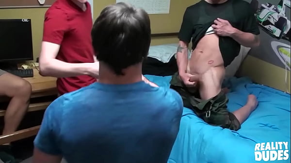 Download Video - Lucky Dude Gets A Double Facial Cumshot After A Hot Fuck Session - REALITY DUDES