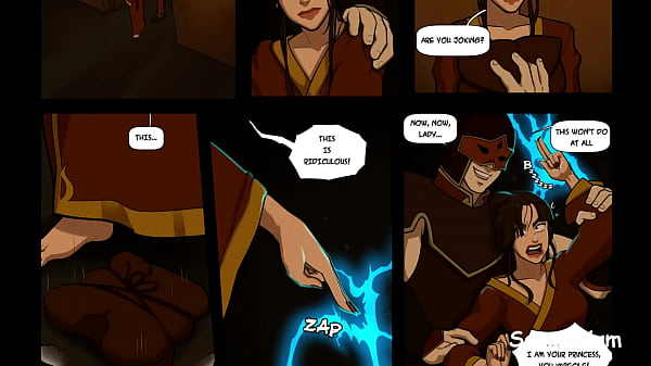 Azula Gets Destroyed In Prison Fuck Fest