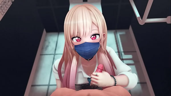 Il Semblerait Que M. Kitagawa Va Jouir Dans Les Toilettes