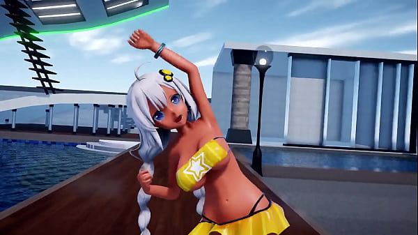 MMD Kizuna Akari DEEP BLUE TOWN He Oideyo (Submitted by P masu)