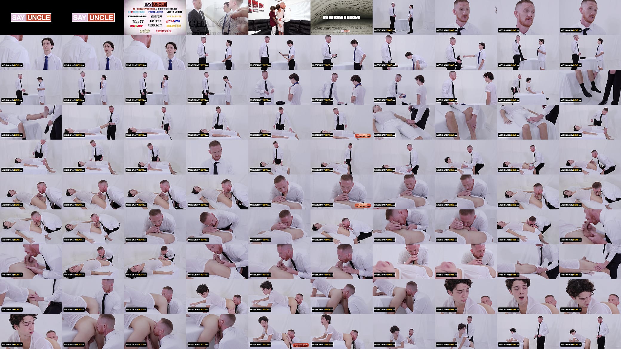 President Brody Kayman Sticks His Massive Cock Deep Inside Mormon Boy Sam Ledger - Missionary Boys 预览图