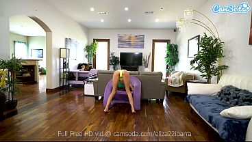 Eliza Ibarra petite hottie fucked out of her chair