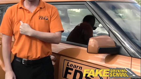 Fake Driving School Teacher fucks up the exam for his pert tits student