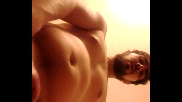 Sexy guy jacking off in shower with lotion